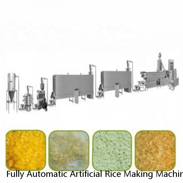 Fully Automatic Artificial Rice Making Machine
